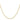 10k Gold 1.3mm Rope Chain Necklace – Modern Minimalist Style - Image 2