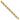 10k Yellow Gold Rope Chain Necklace, 1.3mm Classic Style - Image 1