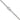 10k White Gold 16" Round Open Link Cable Chain - Image 3