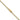 10k Yellow Gold Forzantine Cable Chain, 18-Inch, 1.8mm Thickness - Image 3