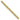 10k Yellow Gold Forzantine Cable Chain, 18-Inch, 1.8mm Thickness - Image 1