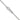 10k White Gold 18" Cable Chain Necklace - Image 3
