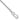 10k White Gold Cable Chain Bracelet - 9 Inch, Trendy Everyday Wear - Image 1