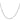 10K White Gold Cable Chain Necklace - 18 Inches, Modern Minimalist Style - Image 2