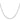 10k White Gold 24" Open Link Cable Chain for Effortless Layering - Image 2