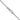 10k White Gold 22" Round Open Link Cable Chain - Image 3