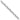 10k White Gold 20" Open Link Cable Chain - Modern & Stylish - Image 1