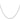 10k White Gold Heavy Baby Rope Chain Necklace - Image 2