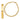 10k Gold Polished 5mm Omega Back Hoop Earrings - Image 1