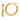 10k Gold Polished Round Hoop Earrings - 15mm Omega Back Style - Image 1