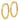 10k Gold Polished Round Hoop Earrings - 35mm Statement Style - Image 2