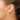 10k Gold Polished Hoop Earrings - 8.25mm Chic Statement Pieces - Image 3