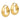10k Gold Hoop Earrings - Timeless Style for Everyday Glam - Image 2