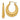 10k Gold Scalloped Hoop Earrings for Effortless Everyday Style - Image 1