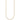 10k Gold Oval Link 18" Necklace - Modern Elegance for Everyday Wear - Image 1
