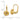 10k Gold Love Knot Leverback Earrings for Effortless Style - Image 4