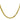 10k Yellow Gold Silky Herringbone Chain - 4mm Elegance for Everyday Wear - Image 2