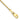 10k Gold Spiga Chain Anklet - Chic and Elegant Accessory - Image 1
