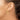 10k Gold Rectangle Tube Hoop Earrings - Modern Minimalist Style - Image 3