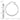 10k White Gold Rectangle Tube Hoop Earrings - Image 4