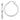 10k White Gold Rectangle Tube Hoop Earrings - Image 1