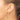 10K Gold Rectangle Tube Hoops - Chic Statement Earrings - Image 3