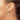 10K White Gold 2mm Polished Tube Hoop Earrings - Image 2
