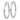 10K White Gold Polished Tube Hoop Earrings - Trendy 2.5mm Statement Style - Image 1