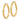 10k Gold Polished Tube Hoop Earrings - Lightweight 30mm - Image 2