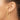 10k Gold Polished Tube Hoop Earrings - Lightweight 30mm - Image 3