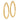 10k Gold Polished Tube Hoop Earrings - Lightweight and Trendy - Image 2