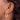 10K Gold Polished Tube Hoop Earrings - Sleek and Modern - Image 2