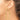 10k Gold Polished Tube Hoop Earrings - Lightweight & Trendy - Image 3