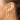 10k Gold Polished Tube Hoop Earrings - Bold 30mm Style - Image 2