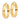 10k Gold Polished Hoop Earrings for Effortless Style - Image 2
