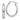 10K White Gold Polished 3.5mm Oval Hoop Earrings for Effortless Style - Image 1