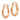 10K Rose Gold Polished 3mm Hoop Earrings for Everyday Style - Image 2