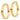 10k Gold Polished Hoop Earrings - Effortless Chic for Everyday Style - Image 2