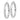10k White Gold Polished Hoop Earrings for Effortless Style - Image 2