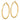 10k Gold Polished & Satin 2mm Hoop Earrings for Everyday Chic - Image 2
