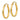 10k Gold Tube Hoop Earrings - Modern Round Design - Image 2