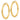 10k Gold Polished Tube Hoop Earrings - Trendy Statement Style - Image 2