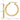 10k Gold Satin Finish Round Tube Hoop Earrings - Image 4