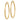 10k Gold Satin Finish Round Tube Hoop Earrings with Diamond-Cut Detail - Image 2