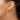 10k Gold Diamond-Cut Round Tube Hoop Earrings - Image 3