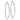 10k White Gold Diamond-Cut Round Hoop Earrings - 3mm Shine - Image 1