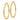 10k Gold Diamond-Cut 3mm Round Hoop Earrings - Image 1