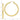 10k Gold Diamond-Cut 3mm Round Hoop Earrings - Image 3