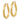 10k Gold Satin Finish Diamond-Cut 3mm Round Hoop Earrings - Image 1