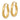 10k Gold Satin & Diamond-Cut 3mm Hoop Earrings for Effortless Style - Image 1